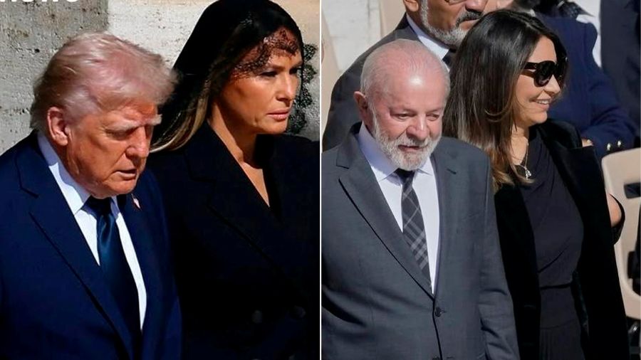 O funeral do papa Francisco, realizado neste sábado (26) na Praça de São Pedro, no Vaticano, reuniu líderes globais de diferentes espectros políticos