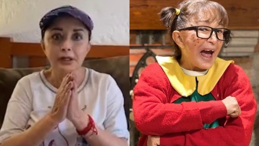 María Antonieta de las Nieves, a eterna Chiquinha, tranquiliza fãs após internação com quadro de ansiedade