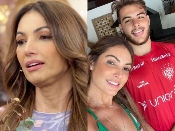 Patrícia Poeta se emociona no ‘Encontro’ ao falar sobre saúde do filho Felipe Poeta