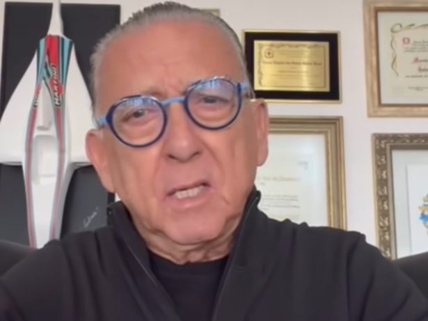 Galvão Bueno é internado em Londrina após mal-estar no Natal