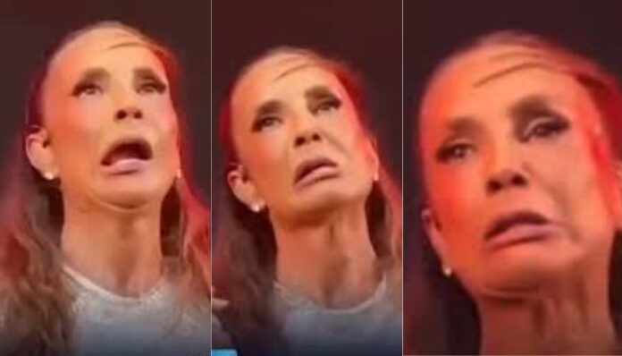Ivete Sangalo faz caretas em show na Bahia e vira assunto nas redes sociais