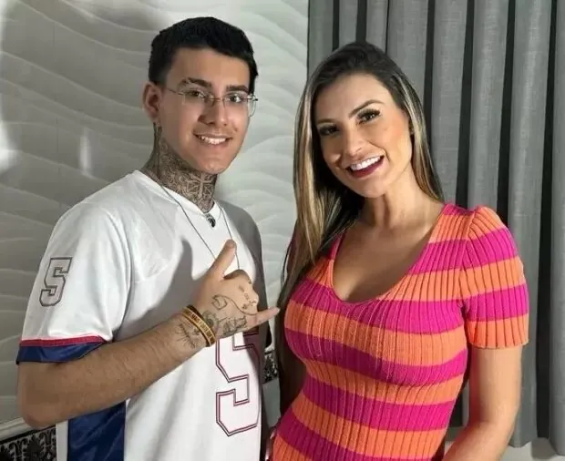 Andressa Urach choca ao revelar gravação de vídeo com o seu próprio filho