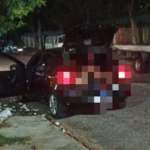 Seis corpos são encontrados em carro abandonado na Estrada dos Bandeirantes, em Jacarepaguá