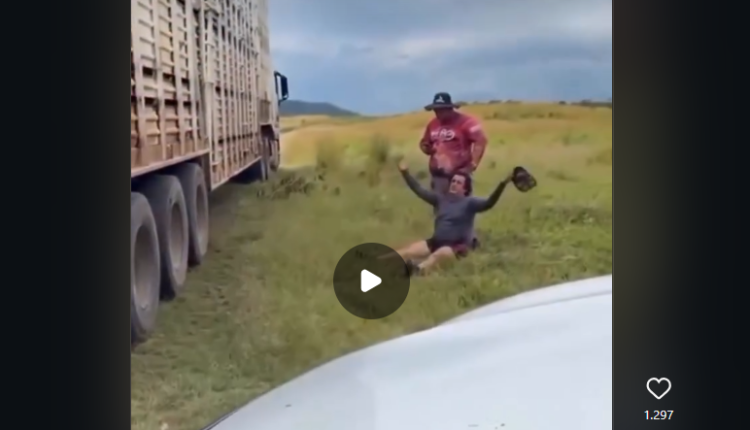 Tragédia em Barro Branco: caminhoneiro atropela esposa em manobra de carreta