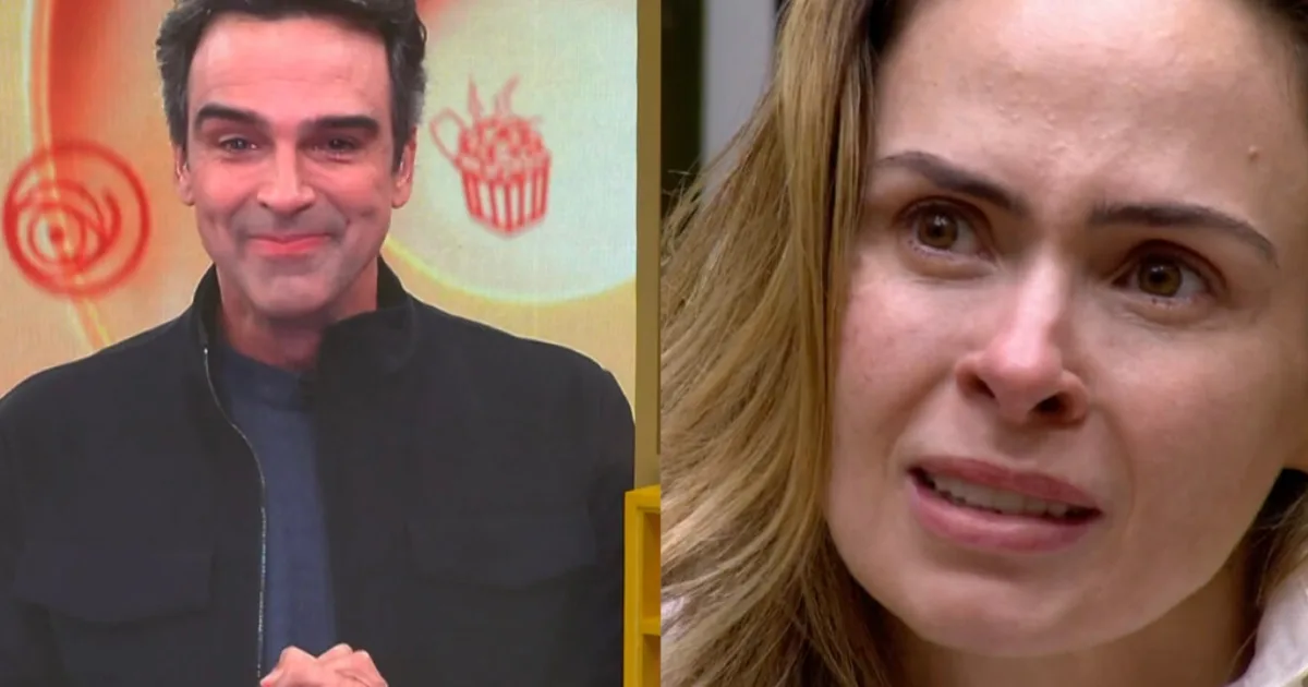 Ana Paula Renault recebe apoio de Tadeu Schmidt após morte do pai no BBB 26